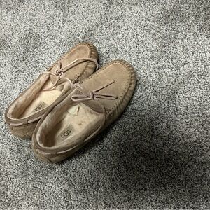 UGG Classic Tan Moccasin Slippers